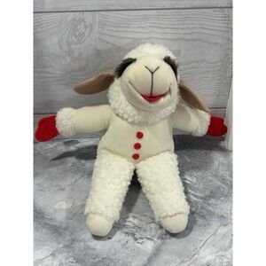 Vintage Shari Lewis Lamb Chop Plush 90's Stuffed Animal Toy 9"